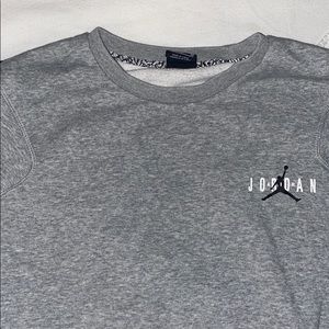 Gray Jordan Air Sweatshirt🤍
